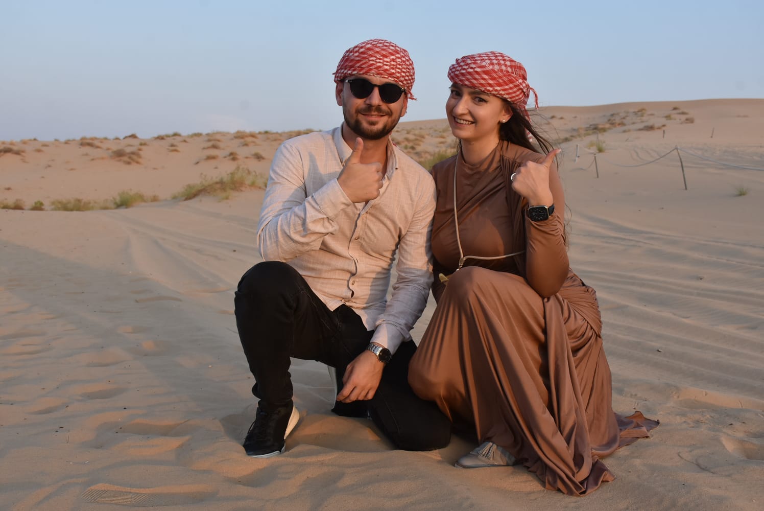 Couples in Desert Safari